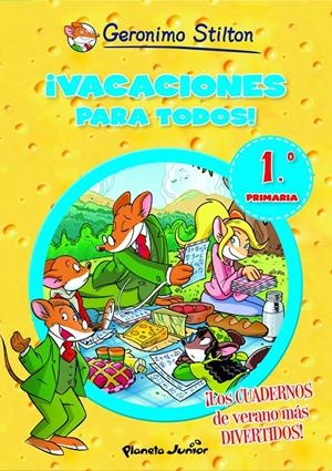 VACACIONES PARA TODOS 1 PRIMARIA | 9788408006084 | STILTON, GERONIMO | Llibreria Drac - Librería de Olot | Comprar libros en catalán y castellano online