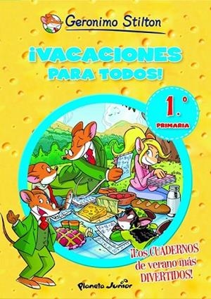 VACACIONES PARA TODOS 1 PRIMARIA | 9788408006084 | STILTON, GERONIMO | Llibreria Drac - Librería de Olot | Comprar libros en catalán y castellano online