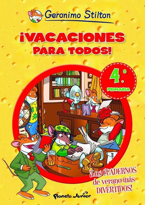 VACACIONES PARA TODOS 4 PRIMARIA | 9788408006114 | STILTON, GERONIMO | Llibreria Drac - Librería de Olot | Comprar libros en catalán y castellano online