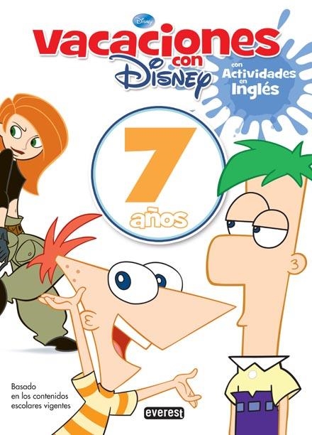 VACACIONES CON DISNEY 7 AÑOS | 9788444146430 | WALT DISNEY COMPANY | Llibreria Drac - Librería de Olot | Comprar libros en catalán y castellano online