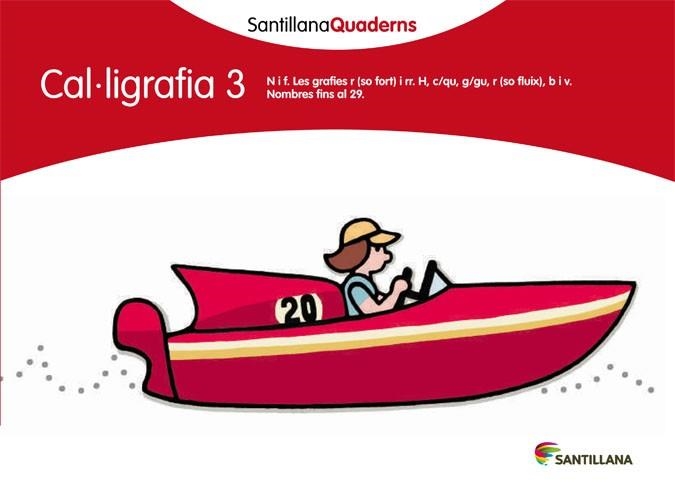 CAL·LIGRAFIA 3 | 9788468013619 | VV.AA. | Llibreria Drac - Librería de Olot | Comprar libros en catalán y castellano online