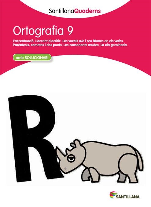 ORTOGRAFIA 9  | 9788468013749 | VV.AA. | Llibreria Drac - Librería de Olot | Comprar libros en catalán y castellano online