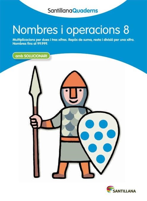 NOMBRES I OPERACIONS 8 | 9788468013893 | VV.AA. | Llibreria Drac - Librería de Olot | Comprar libros en catalán y castellano online
