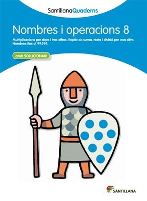 NOMBRES I OPERACIONS 8 | 9788468013893 | VV.AA. | Llibreria Drac - Librería de Olot | Comprar libros en catalán y castellano online