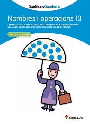 NOMBRES I OPERACIONS 13 | 9788468013947 | VV.AA. | Llibreria Drac - Librería de Olot | Comprar libros en catalán y castellano online