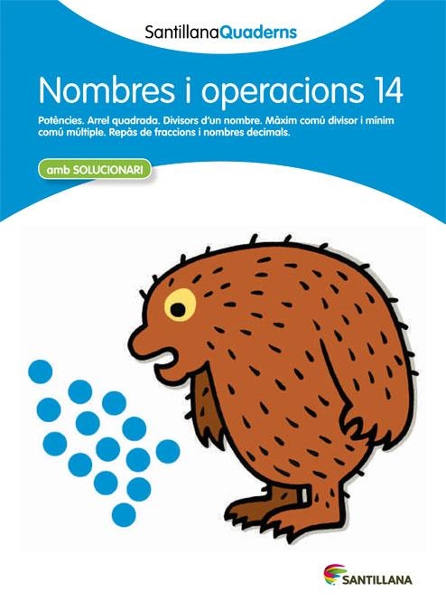 NOMBRES I OPERACIONS 14 | 9788468013954 | VV.AA. | Llibreria Drac - Librería de Olot | Comprar libros en catalán y castellano online