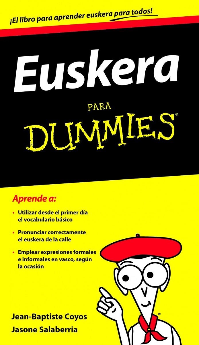 EUSKERA PARA DUMMIES | 9788432900730 | COYOS, JEAN-BAPTISTE;SALABERRIA, JASONE | Llibreria Drac - Librería de Olot | Comprar libros en catalán y castellano online