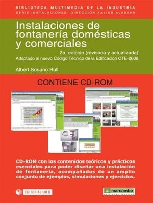 INSTALACIONES DE FONTANERIA DOMESTICAS Y COMERCIALES | 9788426715210 | SORIANO, ALBERT | Llibreria Drac - Librería de Olot | Comprar libros en catalán y castellano online