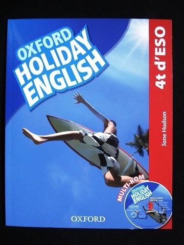 HOLIDAY ENGLISH 4RT ESO  | 9780194014571 | HUDSON, JANE | Llibreria Drac - Librería de Olot | Comprar libros en catalán y castellano online