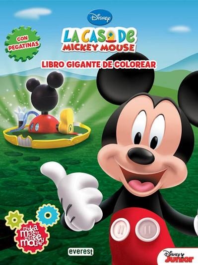 CASA DE MICKEY MOUSE LIBRO GIGANTE DE COLOREAR  | 9788444168944 | DISNEY | Llibreria Drac - Llibreria d'Olot | Comprar llibres en català i castellà online