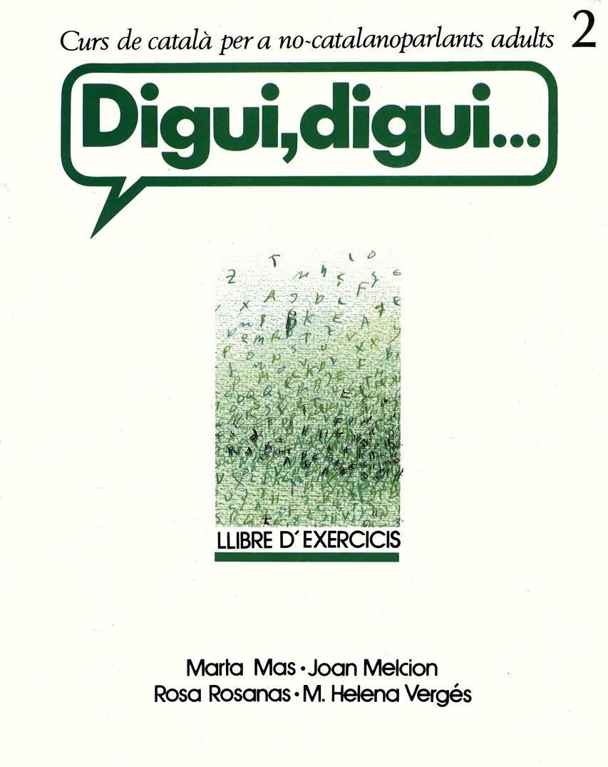DIGUI, DIGUI 2.LLIBRE D`EXERCICIS | 9788472027220 | Llibreria Drac - Librería de Olot | Comprar libros en catalán y castellano online