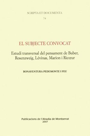 SUBJECTE CONVOCAT, EL | 9788484158806 | PEDEMONTE I FEU, BONAVENTURA | Llibreria Drac - Librería de Olot | Comprar libros en catalán y castellano online
