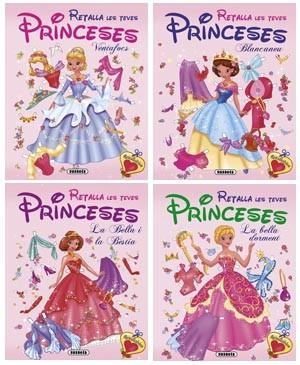 RETALLA LES TEVES PRINCESES (4 TÍTOLS) | 9788467719437 | VV.AA. | Llibreria Drac - Llibreria d'Olot | Comprar llibres en català i castellà online
