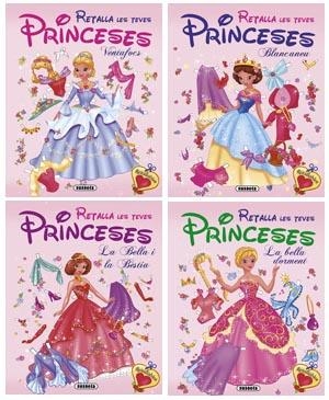RETALLA LES TEVES PRINCESES (4 TÍTOLS) | 9788467719437 | VV.AA. | Llibreria Drac - Llibreria d'Olot | Comprar llibres en català i castellà online
