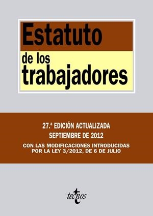 ESTATUTO DE LOS TRABAJADORES | 9788430955794 | Llibreria Drac - Llibreria d'Olot | Comprar llibres en català i castellà online