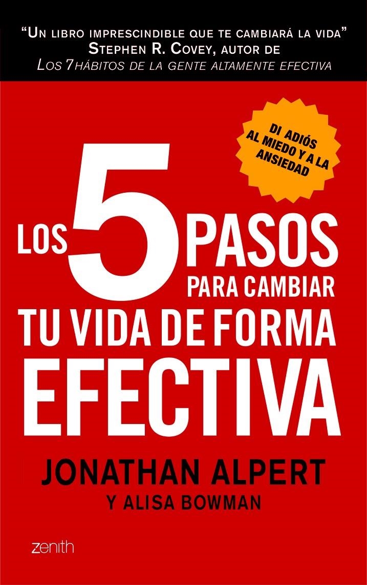 5 PASOS PARA CAMBIAR TU VIDA DE FORMA EFECTIVA, LOS | 9788408008361 | ALPERT, JONATHAN | Llibreria Drac - Llibreria d'Olot | Comprar llibres en català i castellà online