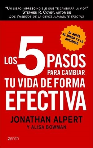 5 PASOS PARA CAMBIAR TU VIDA DE FORMA EFECTIVA, LOS | 9788408008361 | ALPERT, JONATHAN | Llibreria Drac - Llibreria d'Olot | Comprar llibres en català i castellà online