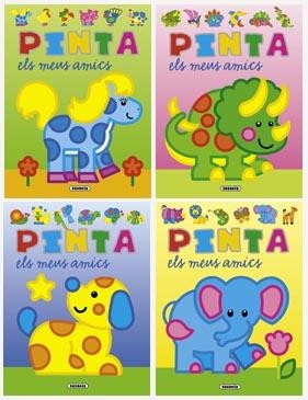 PINTA ELS MEUS AMICS (4 TÍTOLS) | 9788467718850 | BUSQUETS, JORDI | Llibreria Drac - Librería de Olot | Comprar libros en catalán y castellano online