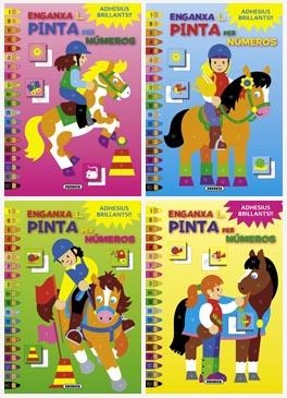 ENGANXA I PINTA PER NUMEROS (4 TÍTOLS) | 9788467719475 | BUSQUETS, JORDI | Llibreria Drac - Librería de Olot | Comprar libros en catalán y castellano online