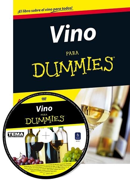 VINO PARA DUMMIES (LIBRO + DVD) | 9788432901263 | VV.AA. | Llibreria Drac - Librería de Olot | Comprar libros en catalán y castellano online
