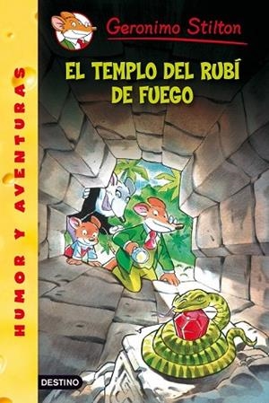 TEMPLO DEL RUBI DE FUEGO, EL (GERONIMO STILTON 48) | 9788408007982 | STILTON, GERONIMO | Llibreria Drac - Llibreria d'Olot | Comprar llibres en català i castellà online