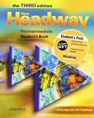 NEW HEADWAY PRE-INTERMEDIATE SB + WB W/O 3R ED | 9780194714877 | VV.AA. | Llibreria Drac - Librería de Olot | Comprar libros en catalán y castellano online