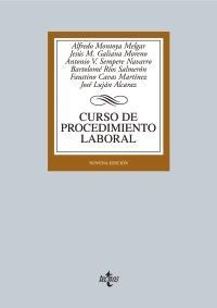 CURSO DE PROCEDIMIENTO LABORAL | 9788430955329 | MONTOYA MELGAR, ALFREDO/GALIANA MORENO, JESUS M./SEMPERE NAVARRO, ANTONIO V./RIOS SALMERON, BARTOLOM | Llibreria Drac - Librería de Olot | Comprar libros en catalán y castellano online