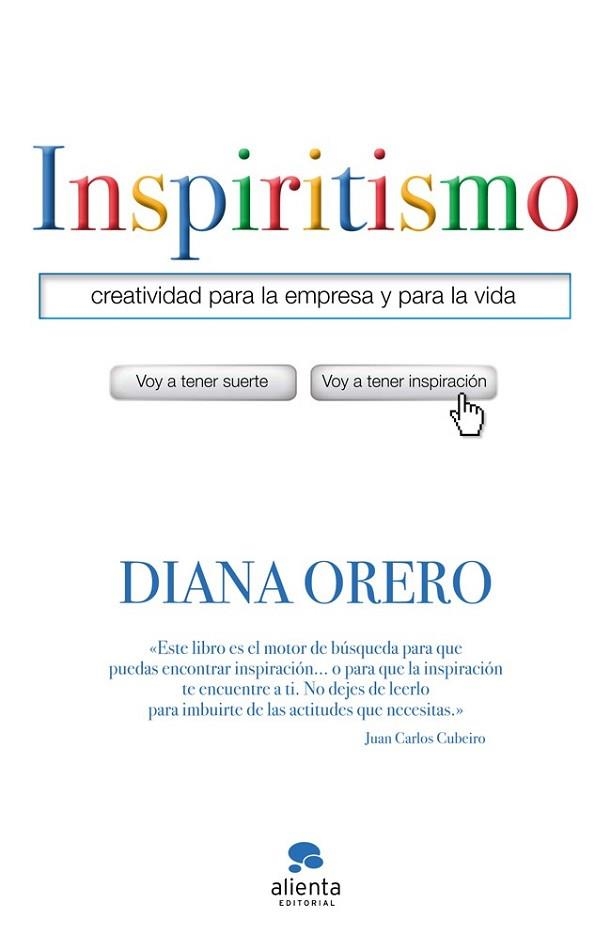 INSPIRITISMO | 9788415320869 |  ORERO, DIANA | Llibreria Drac - Librería de Olot | Comprar libros en catalán y castellano online