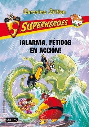 ALARMA FETIDOS EN ACCION | 9788408013600 | STILTON, GERONIMO  | Llibreria Drac - Llibreria d'Olot | Comprar llibres en català i castellà online