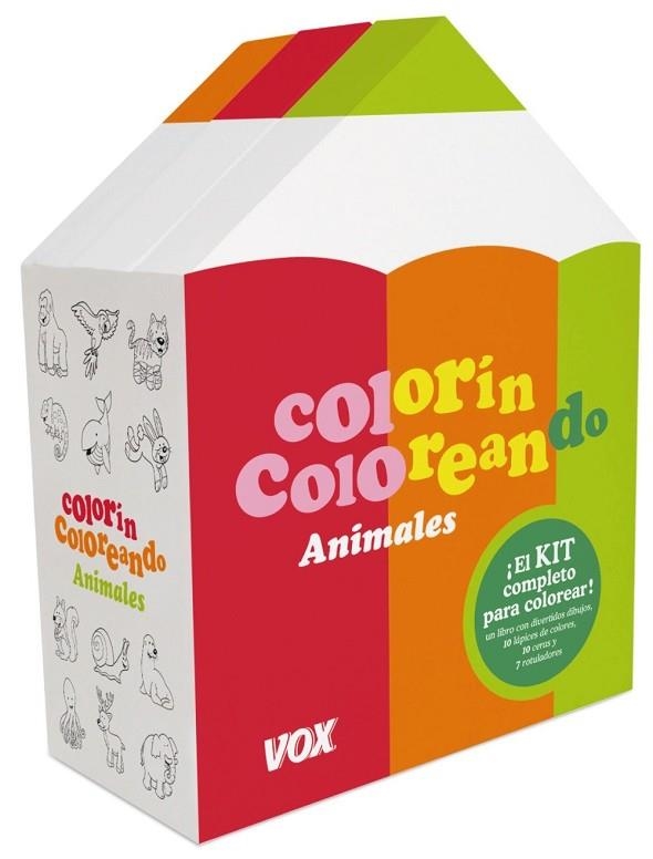 COLORIN COLOREANDO ANIMALES | 9788499740669 | Llibreria Drac - Llibreria d'Olot | Comprar llibres en català i castellà online