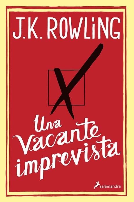VACANTE IMPREVISTA, UNA | 9788498384925 | ROWLING, J. K. | Llibreria Drac - Llibreria d'Olot | Comprar llibres en català i castellà online