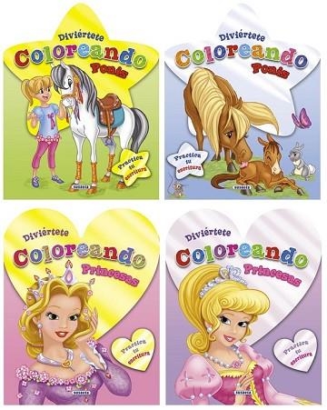 DIVIERTETE COLOREANDO PRINCESAS | 9788467723427 | VV.AA. | Llibreria Drac - Llibreria d'Olot | Comprar llibres en català i castellà online