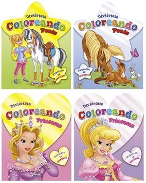 DIVIERTETE COLOREANDO PRINCESAS | 9788467723427 | VV.AA. | Llibreria Drac - Llibreria d'Olot | Comprar llibres en català i castellà online