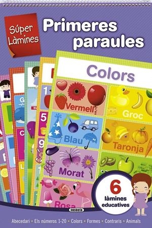 SUPER LAMINES. PRIMERES PARAULES | 9788467724400 | VV.AA. | Llibreria Drac - Llibreria d'Olot | Comprar llibres en català i castellà online