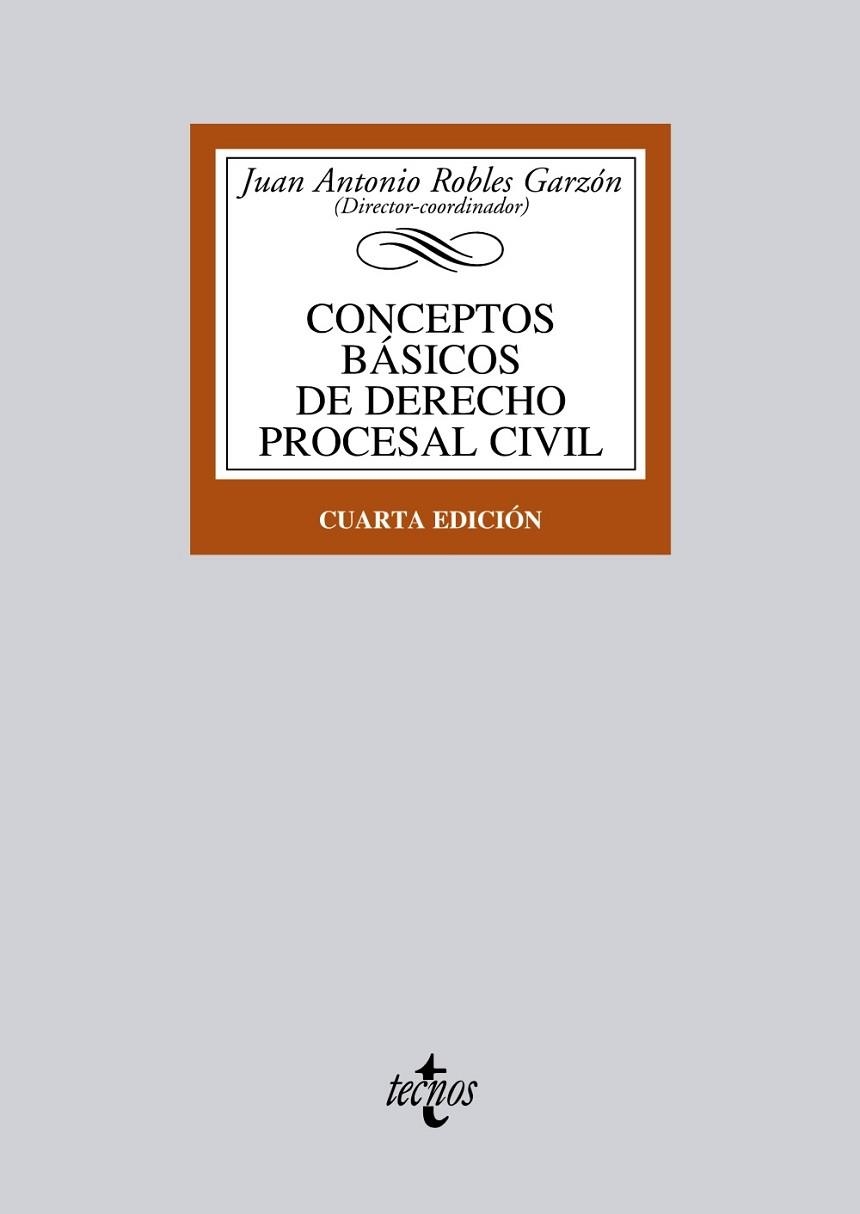 CONCEPTOS BASICOS DE DERECHO PROCESAL CIVIL | 9788430955367 | MONTES REYES, AMALIA/MOLINA CABALLERO, Mª JESÚS/GONZÁLEZ-MONTES SÁNCHEZ, JOSÉ LUIS/LÓPEZ GIL, MILAGR | Llibreria Drac - Librería de Olot | Comprar libros en catalán y castellano online