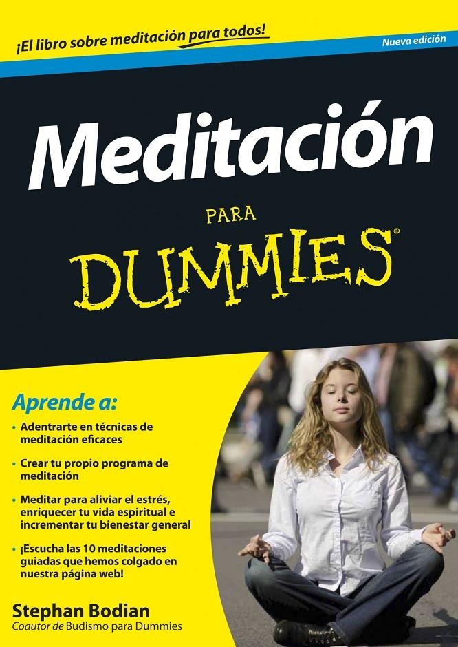 MEDITACIÓN PARA DUMMIES | 9788432901324 | BODIAN, STEPHAN | Llibreria Drac - Librería de Olot | Comprar libros en catalán y castellano online