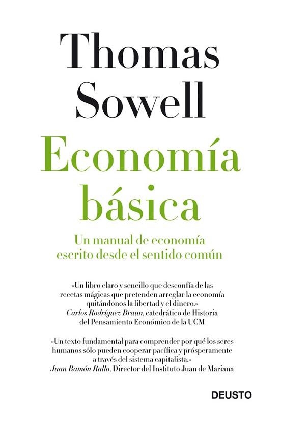 ECONOMÍA BÁSICA | 9788423412648 | SOWELL, THOMAS | Llibreria Drac - Llibreria d'Olot | Comprar llibres en català i castellà online