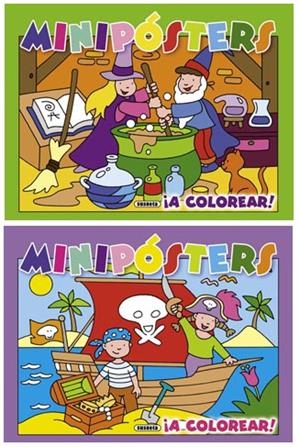 MINIPOSTERS A COLOREAR | 9788467703498 | SUSAETA, EQUIPO | Llibreria Drac - Llibreria d'Olot | Comprar llibres en català i castellà online