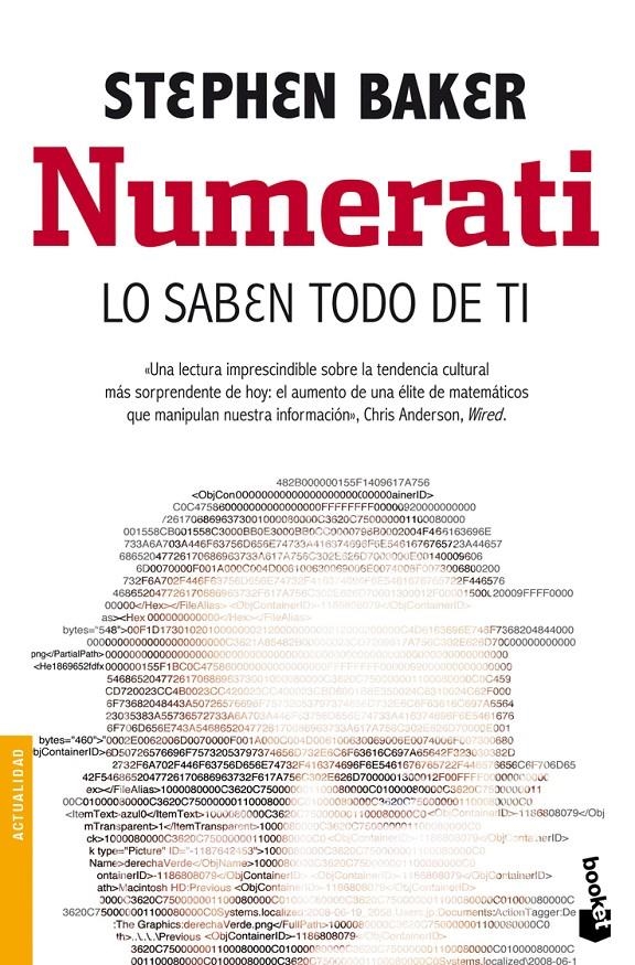 NUMERATI LO SABEN TODO DE TI | 9788432251047 | BAKER, STEPHEN | Llibreria Drac - Librería de Olot | Comprar libros en catalán y castellano online