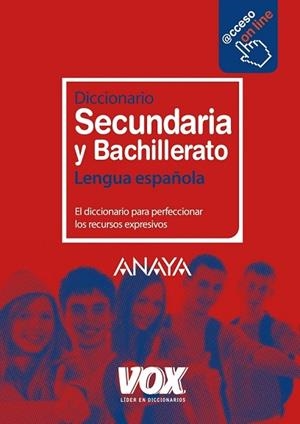 DICCIONARIO DE SECUNDARIA Y BACHILLERATO LENGUA ESPAÑOLA | 9788499740096 | Llibreria Drac - Librería de Olot | Comprar libros en catalán y castellano online