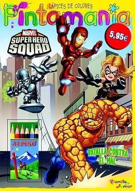 MARVEL SUPER HERO SQUAD PINTAMANIA LAPICES PEQUEÑOS | 9788408102496 | AA.VV. | Llibreria Drac - Librería de Olot | Comprar libros en catalán y castellano online