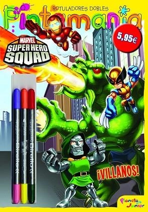 SUPER HERO SQUAD PINTAMANIA ROTULADORES DOBLES | 9788408102502 | AA.VV. | Llibreria Drac - Llibreria d'Olot | Comprar llibres en català i castellà online