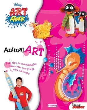 ART ATTACK ANIMAL ART | 9788444146720 | WALT DISNEY COMPANY | Llibreria Drac - Librería de Olot | Comprar libros en catalán y castellano online
