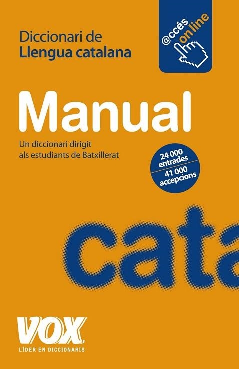 DICCIONARI DE LLENGUA CATALANA MANUAL | 9788471539335 | VV.AA. | Llibreria Drac - Librería de Olot | Comprar libros en catalán y castellano online