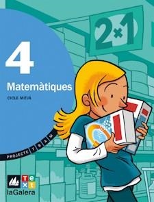 MATEMATIQUES 4 PROJECTE TRAM | 9788441215702 | GARRIGA, CARME/GIOL , MONTSERRAT/SÁNCHEZ, NÚRIA | Llibreria Drac - Librería de Olot | Comprar libros en catalán y castellano online