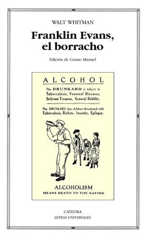 FRANKLIN EVANS EL BORRACHO | 9788437629629 | WHITMAN, WALT | Llibreria Drac - Librería de Olot | Comprar libros en catalán y castellano online
