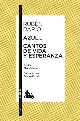 AZUL + CANTOS DE VIDA Y ESPERANZA | 9788467039016 | DARIO, RUBEN | Llibreria Drac - Librería de Olot | Comprar libros en catalán y castellano online