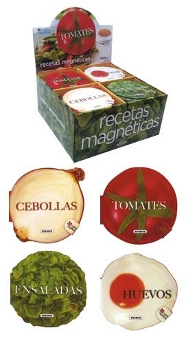 RECETAS MAGNETICAS (TOMATES CEBOLLAS HUEVOS ENSALADAS) | 9788467713671 | VV.AA. | Llibreria Drac - Llibreria d'Olot | Comprar llibres en català i castellà online