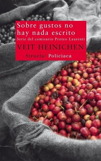 SOBRE GUSTOS NO HAY NADA ESCRITO | 9788498419030 | HEINICHEN, VEIT | Llibreria Drac - Librería de Olot | Comprar libros en catalán y castellano online