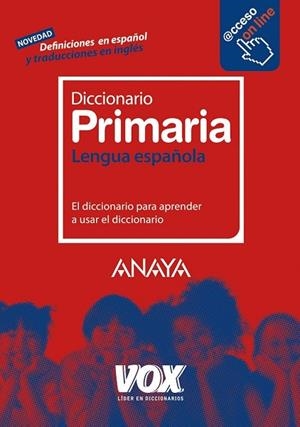 DICCIONARIO PRIMARIA LENGUA ESPAÑOLA | 9788471539724 | Llibreria Drac - Librería de Olot | Comprar libros en catalán y castellano online